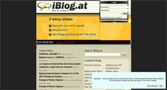 Desktop Screenshot of iblog.at