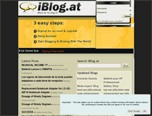 Tablet Screenshot of iblog.at